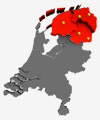 We leveren onze diensten in Groningen, Drenthe, Friesland en de kop van Overijssel